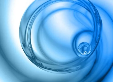 Abstract Liquid Swirl 스톡 일러스트