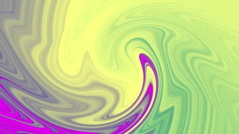 Abstract liquid swirl vortex with pastel neon gradient motion background loop Stock Footage 336318343