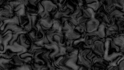 Abstract liquid swirly motion flow down black and gray tone. Oil flow surface Stock Footage 244831672