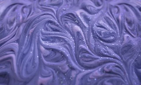 Abstract liquid texture background in trendy purple color of the year 2022 Foto stock