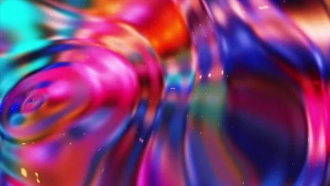 Abstract liquid texture video, fluid motion background graphic Stock Footage 246565660