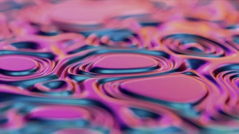 Abstract Liquid Wave, 4k 3d Animation Stock Footage 123077389