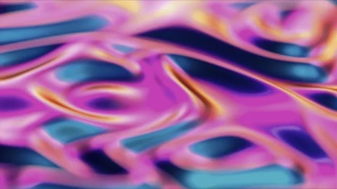 Abstract Liquid Wave, 4k 3d Animation Video stock 123077449