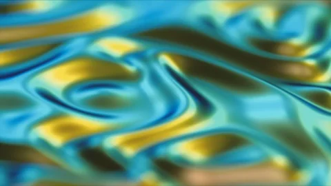 Abstract Liquid Wave, 4k 3d Animation Stock Footage 123077470
