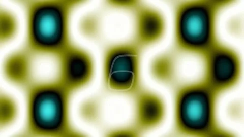 Abstract liquid wave flow loop on black screen | Modern digital tech backgrou Stock Footage 342204442