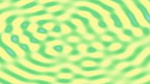 Abstract liquid wave motion background, smooth fluid art texture loop Stock Footage 339499924
