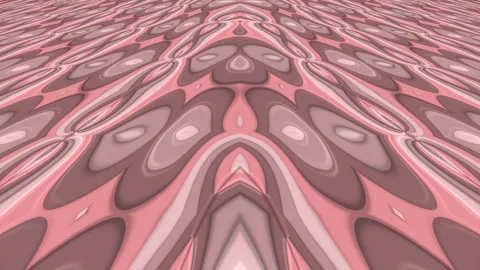 Abstract liquid wave motion in soft pink tones Stock Footage 337322952