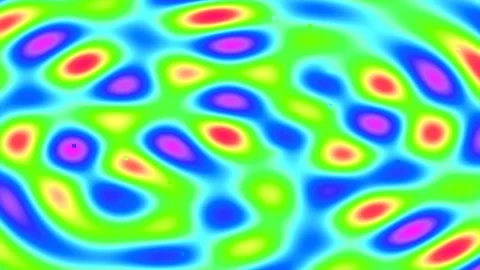 Abstract liquid wave pattern background, vibrant fluid motion ripple effect Stock Footage 339344741