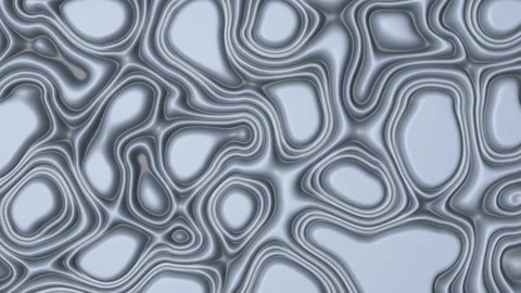 Abstract Liquid Wave Seamless Loop. Wavy Liquid Background. 4K Stock-Footage 276648487