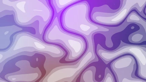 Abstract liquid wave topographic layers background, fluid motion loop Stock Footage 341756688