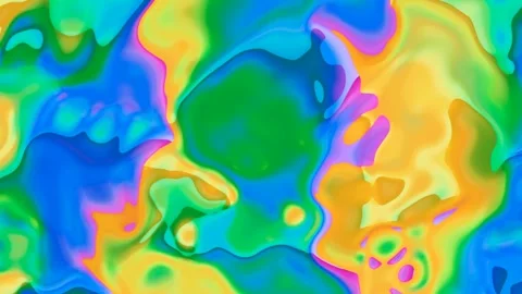 Abstract liquid wavy motion background animation. Fluid movement 4k videos. Stock Footage 304199159