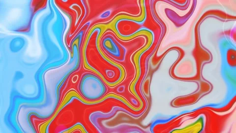 Abstract liquid wavy motion background animation. Fluid movement 4k videos. Stock Footage 304199192