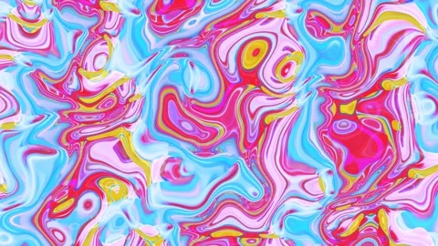 Abstract liquid wavy motion background animation. Fluid movement 4k videos. Stock Footage 304199449