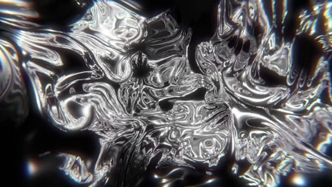 Abstract Liquid Wavy Surface, Seamless Background. Video stock 151899182