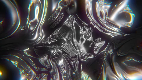 Abstract Liquid Wavy Surface, Seamless Background. Stock Footage 180228795