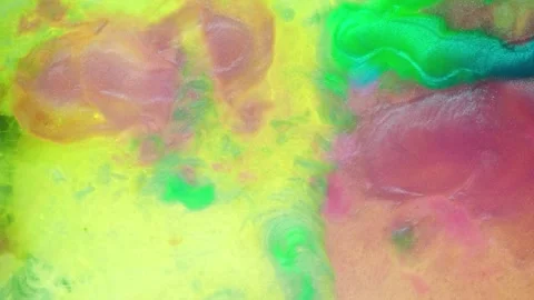 Abstract Liquify Flow – Vibrant Fluid Art Background Video stock 316385850