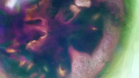 Abstract Liquify Flow – Vibrant Fluid Art Background Video stock 316385989