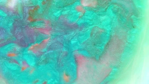 Abstract Liquify Flow – Vibrant Fluid Art Background Video stock 316386034
