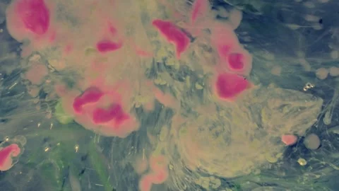 Abstract Liquify Flow – Vibrant Fluid Art Background Video stock 316386092