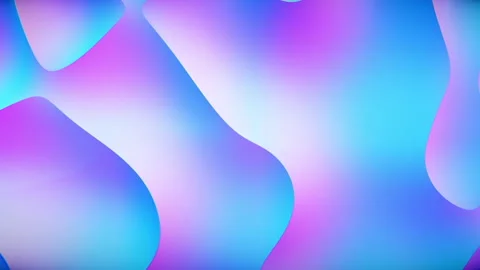 Abstract live animation of embossed surface in holographic colours Stock Footage 242980262