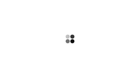 Abstract loading animation four grey dots rotating and pulsing on white bac.. 스톡 동영상 337958859