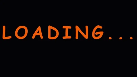 Abstract loading bar animation with pulsating dots and gradient text agains.. Stock Footage 343417028