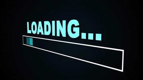 Abstract loading bar Stock Illustration