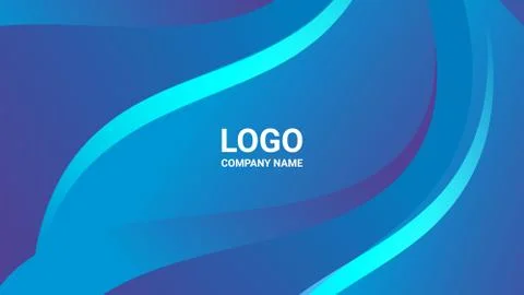 Abstract Logo Background Illustrazione stock