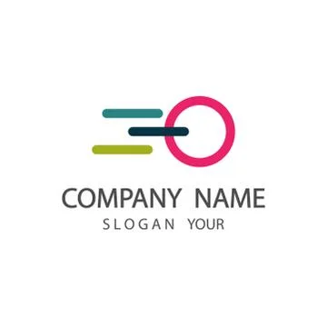 Abstract logo company.Corporate design element.vector illustrator Stock Illustration