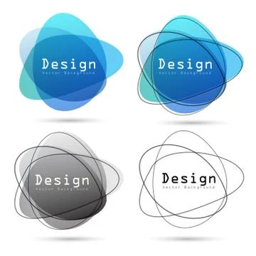 Abstract logo design element Stock Illustration