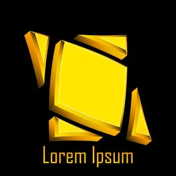Abstract logo design Stock Illustration