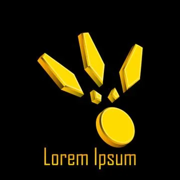 Abstract logo design Stock Illustration