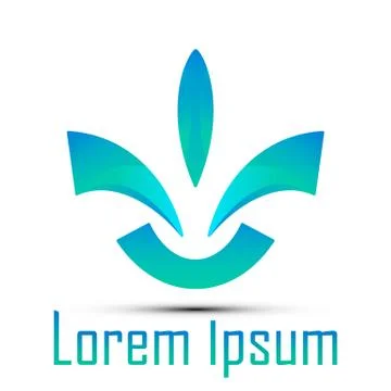 Abstract logo design Stock Illustration