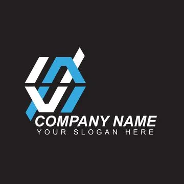 Abstract Logo design Stock Illustration