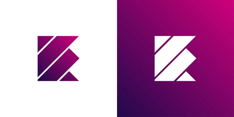 Abstract logo design template. Vector creative symbol. Illustrazione stock