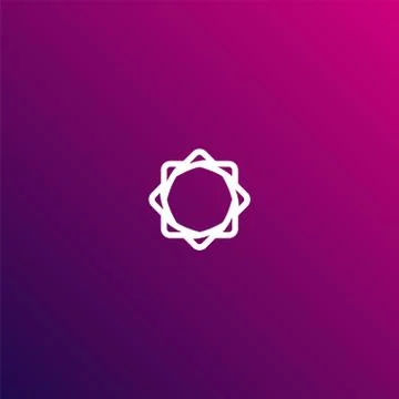 Abstract logo design template. Vector creative symbol. Stock Illustration