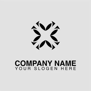 Abstract logo design vector for company brand identity and business branding Stock Illustration