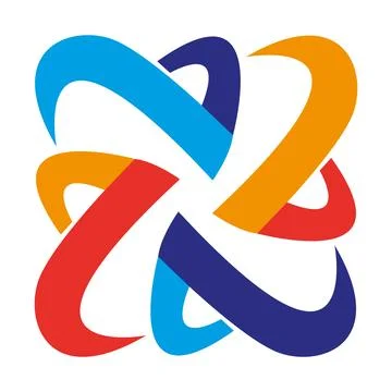 Abstract logo Design with vector icon Stock Illustration