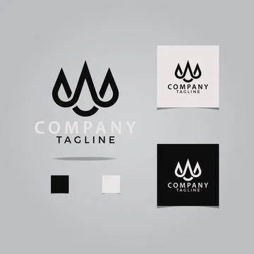 Abstract logo graphic design vector illustration Stock Illustration