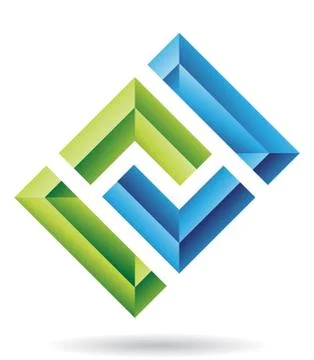 Abstract logo icon Stock Illustration