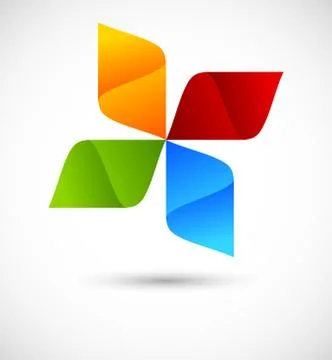 Abstract logo Illustrazione stock