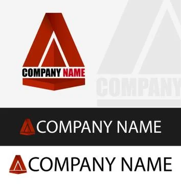 Abstract A Logo Stock Illustration