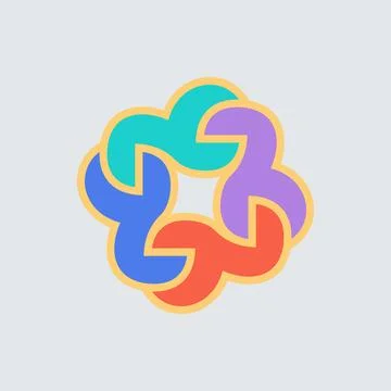 Abstract logo Illustrazione stock