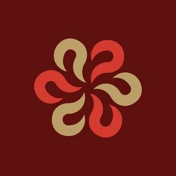 Abstract logo Illustrazione stock