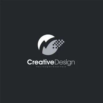 Abstract Logo Letter N Tech abstract Logo Template Design Vector, Emblem, Des Stock Illustration