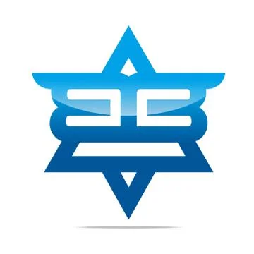 Abstract logo lettermark b Combination icon vector Stock Illustration