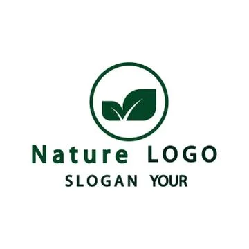 Abstract logo nature,Corporate design element.vector illustrator Stock Illustration