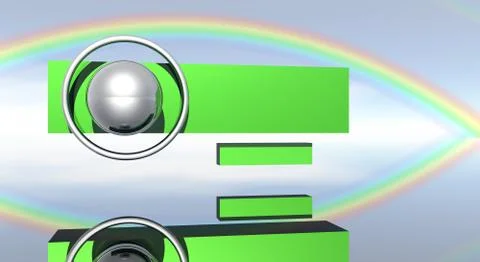 Abstract logo object Stock Illustration