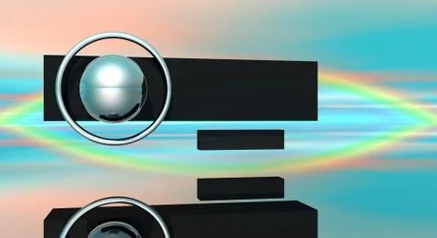 Abstract logo object Stock Illustration