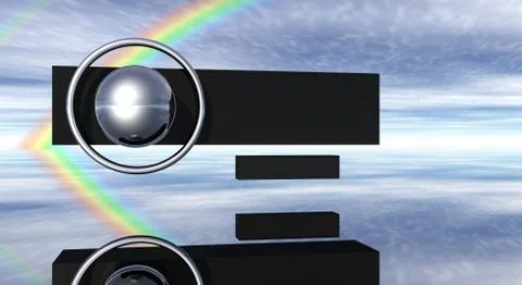 Abstract logo object Stock Illustration